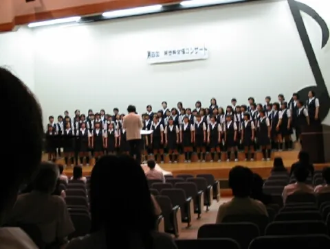 前女音楽部のパートの様子